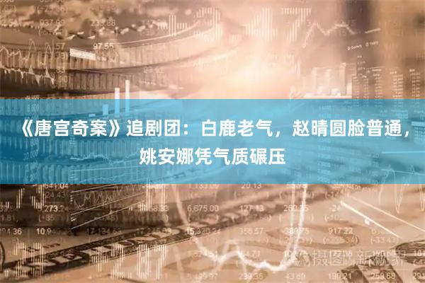 《唐宫奇案》追剧团：白鹿老气，赵晴圆脸普通，姚安娜凭气质碾压